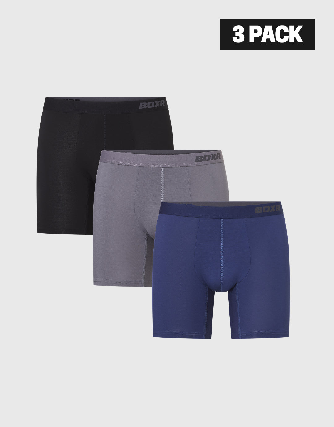 BOXR | Bamboe Boxershort Pro - 3-Pack - Originals