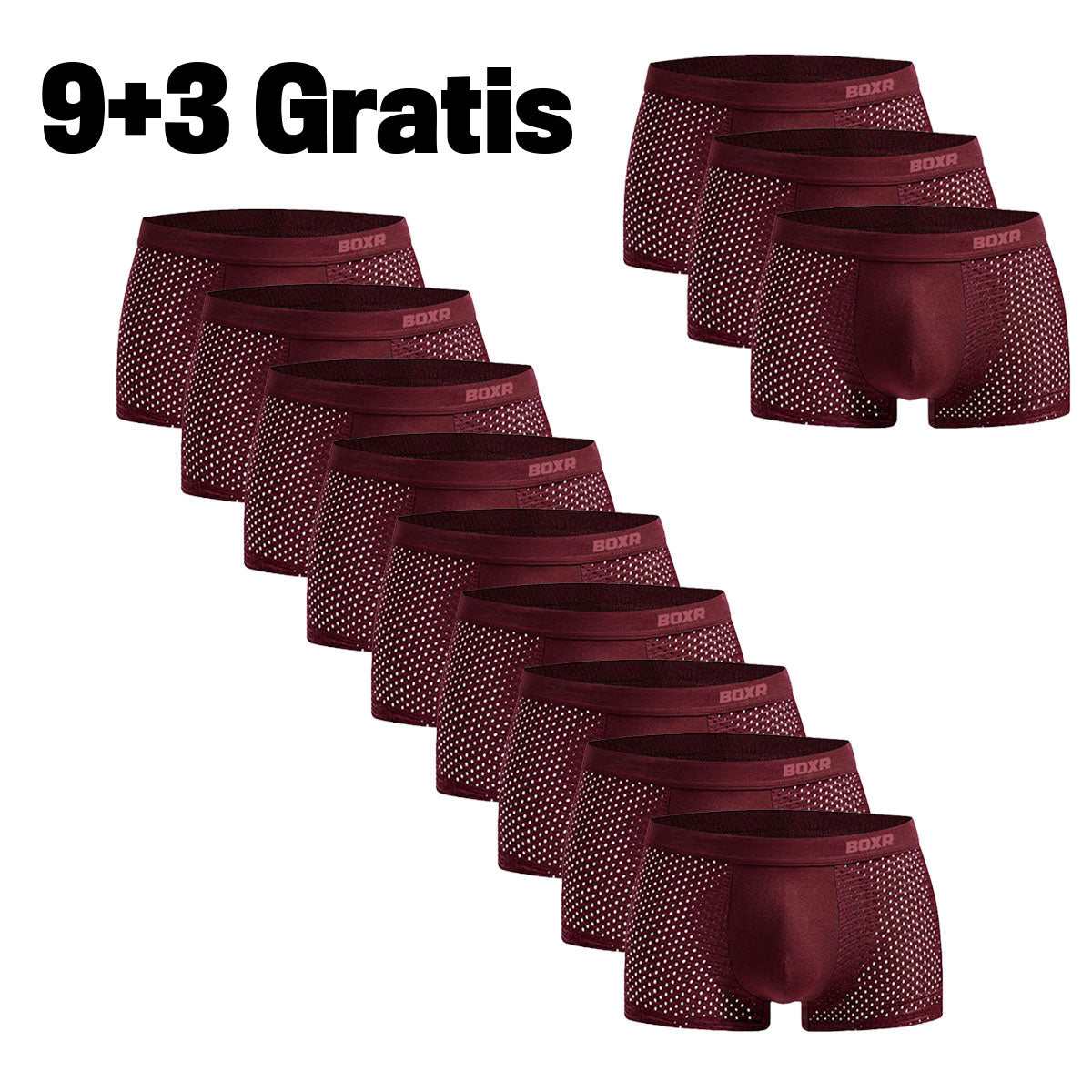 BOXR | Bamboe Boxers 2.0 - 9+3 GRATIS