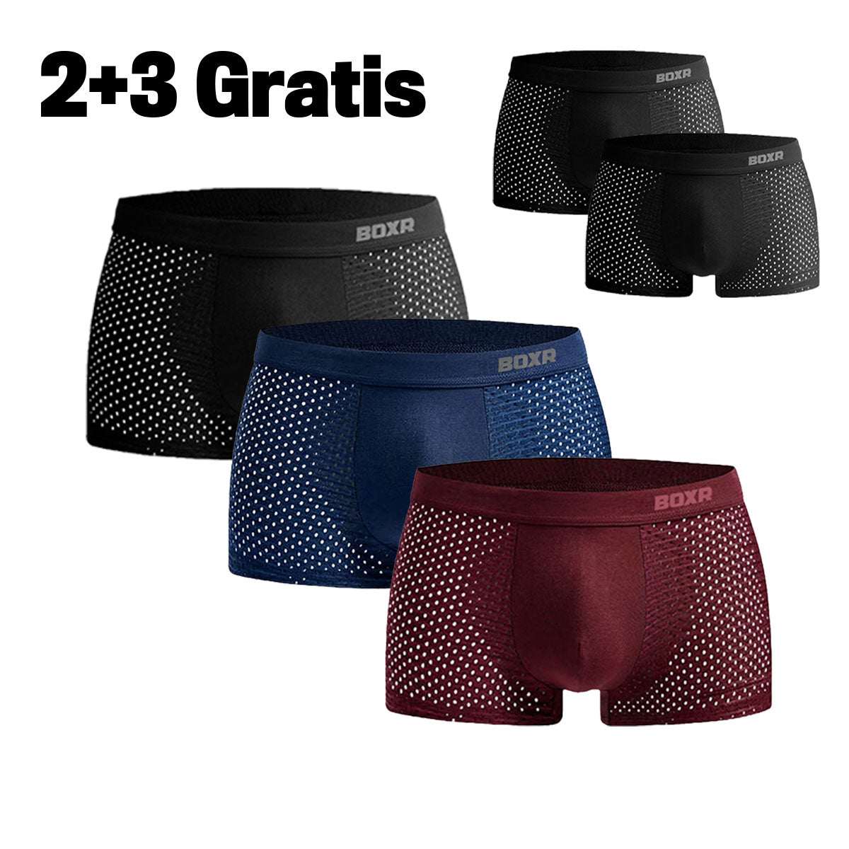 BOXR | Bamboe Boxers 2.0 - 2+3 GRATIS
