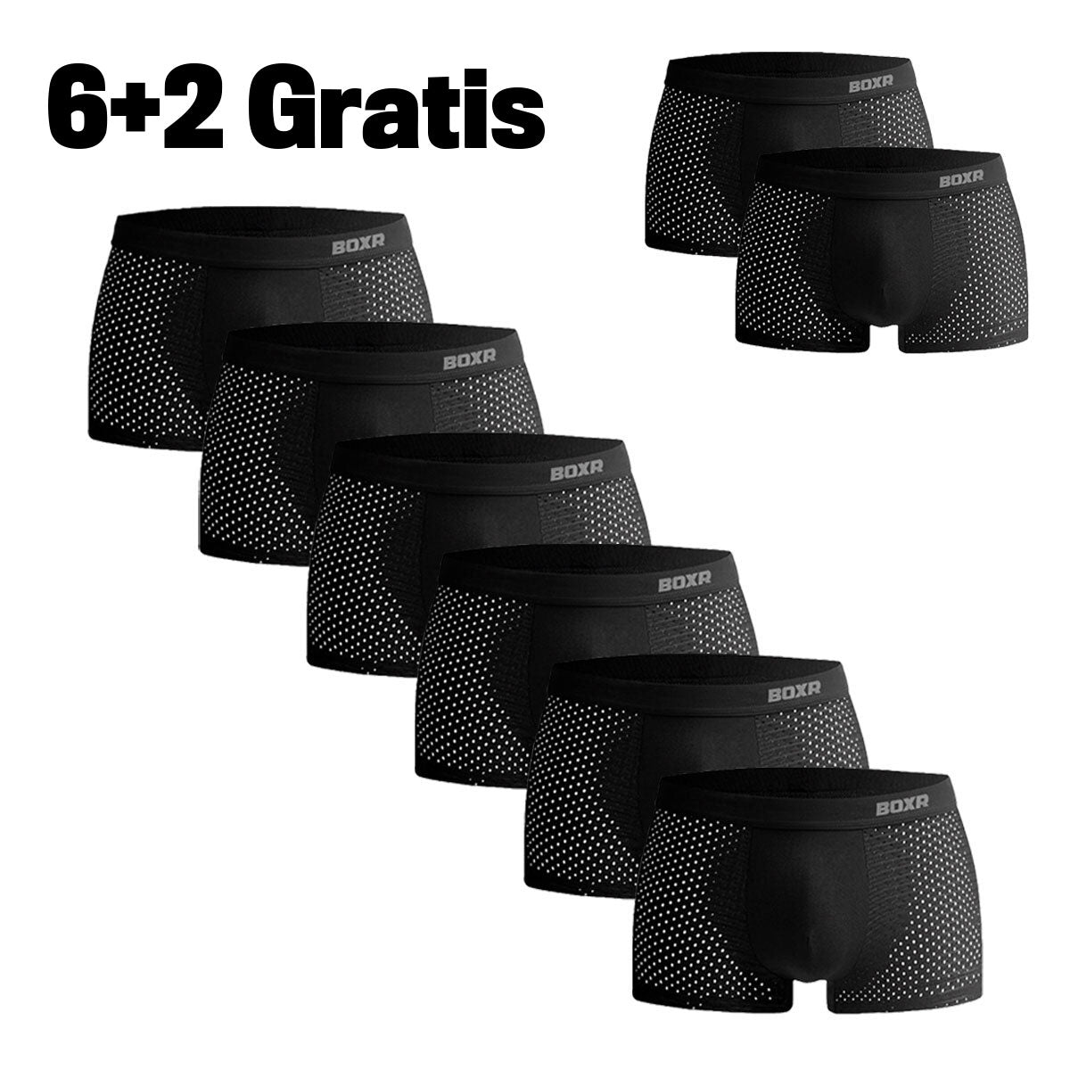 BOXR | Bamboe Boxers 2.0 - 6+2 GRATIS