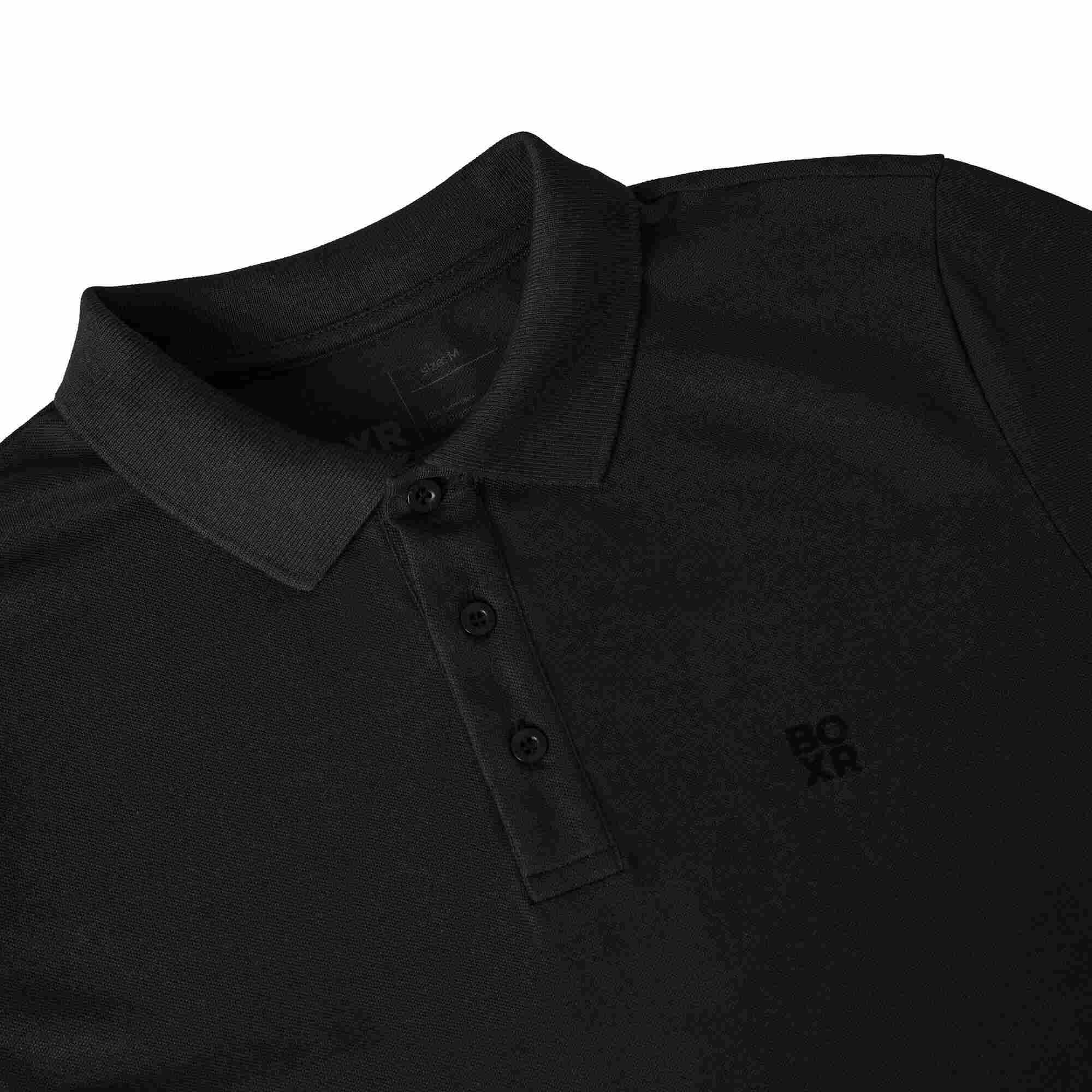 BOXR | Bamboe Polo 2-Pack Zwart & Marineblauw
