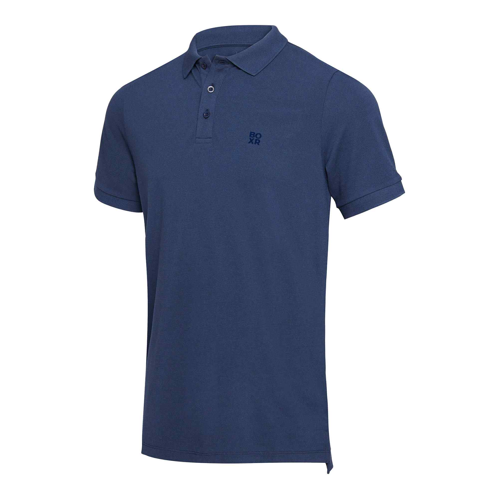 BOXR | Bamboe Polo Marineblauw