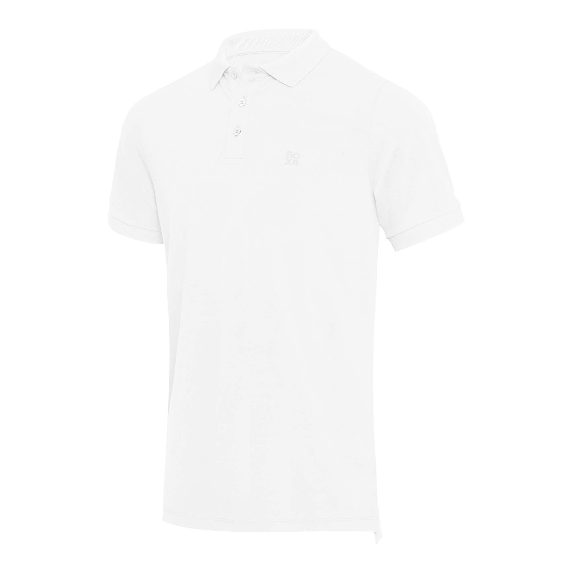BOXR | Bamboe Polo Wit