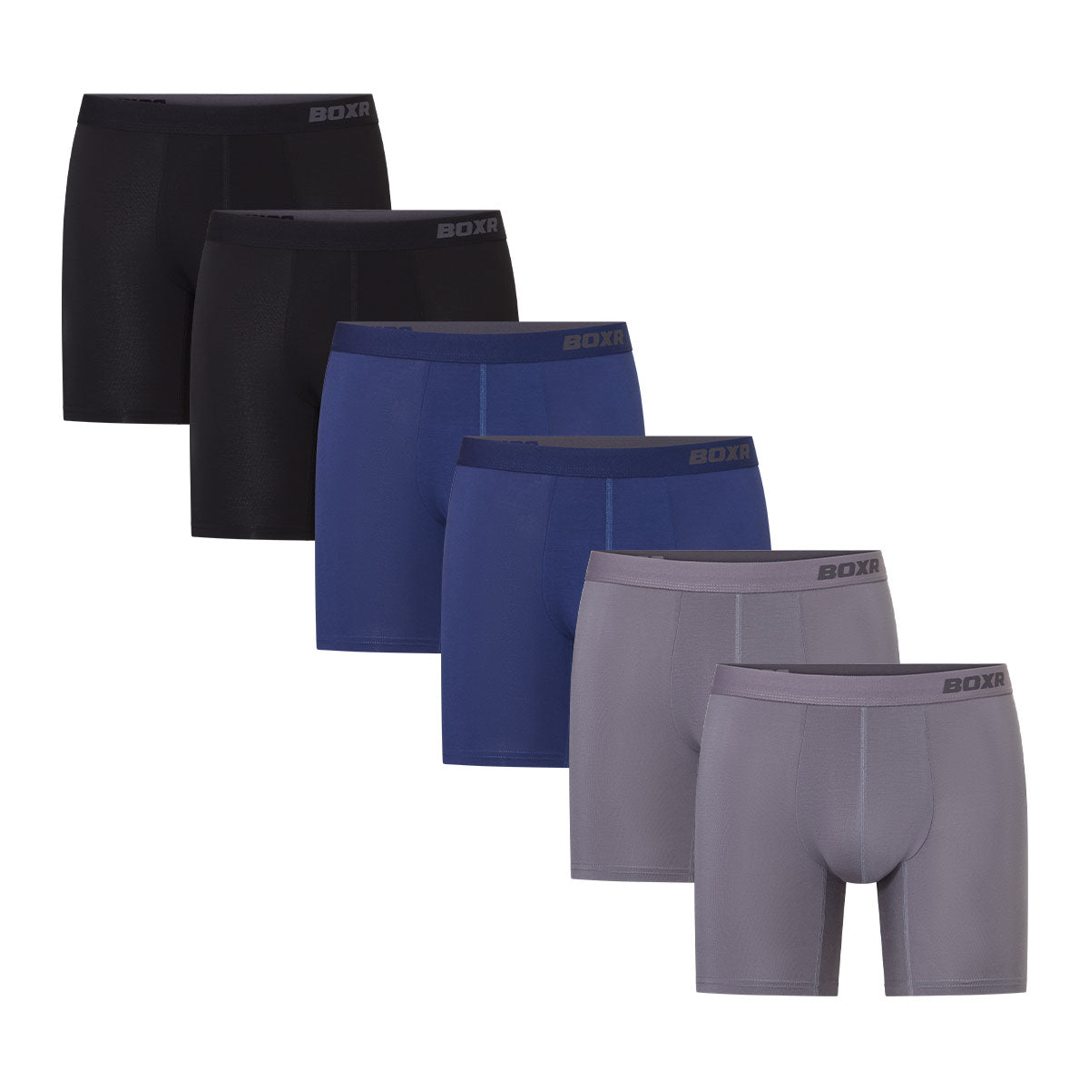 BOXR | Bamboe Boxershort Pro - 6-Pack - Originals