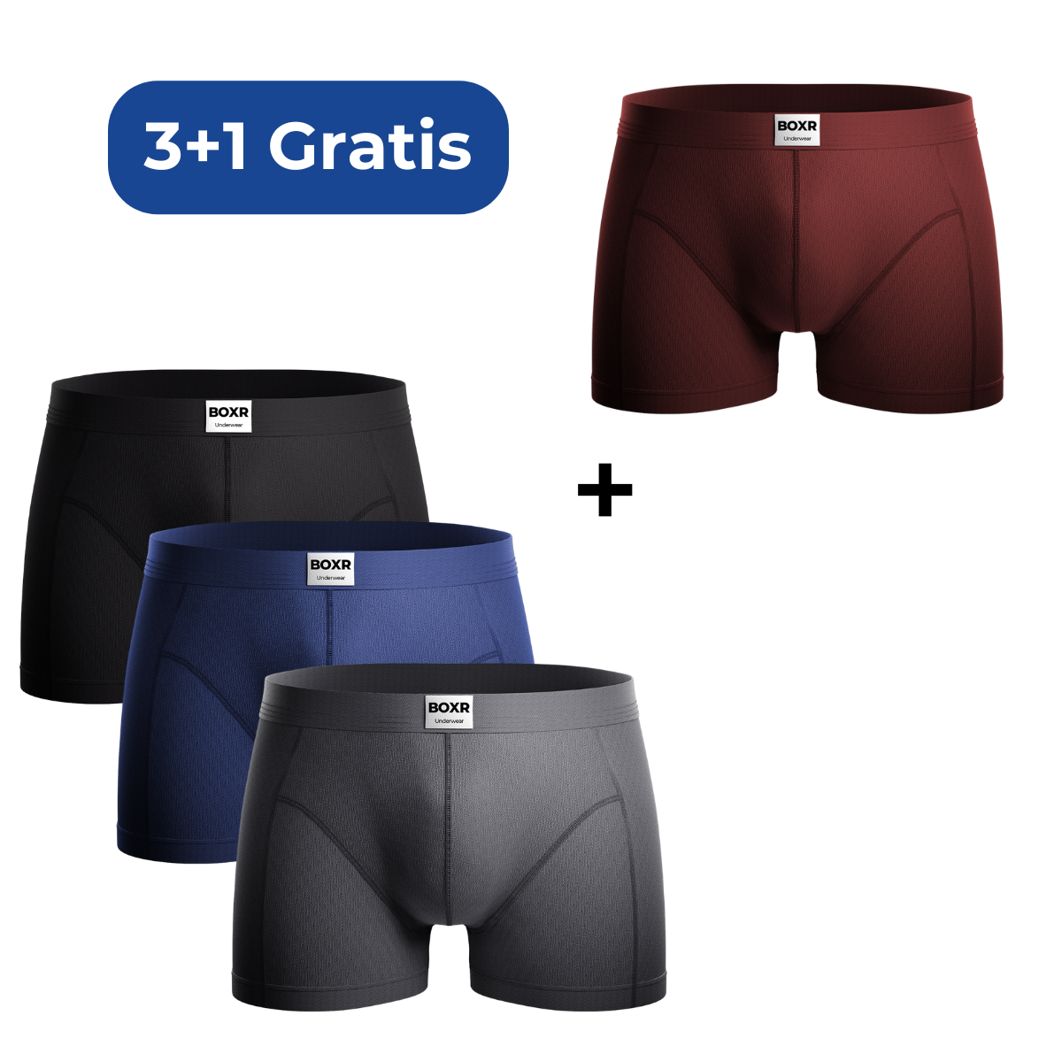 BOXR | The Classic Bamboe Boxers 3+1 Gratis