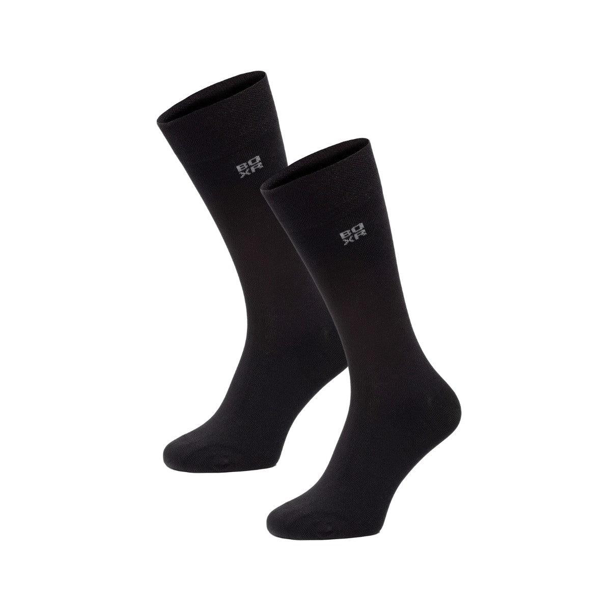 BOXR | Bamboe Sokken 2-Pack Zwart