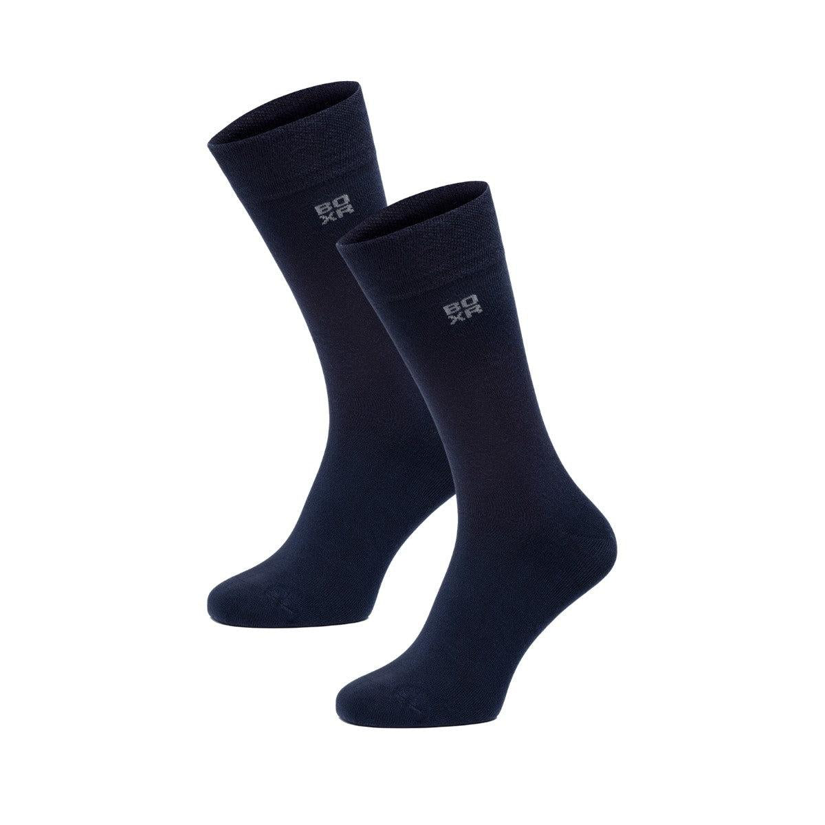 BOXR | Bamboe Sokken 2-Pack Marineblauw
