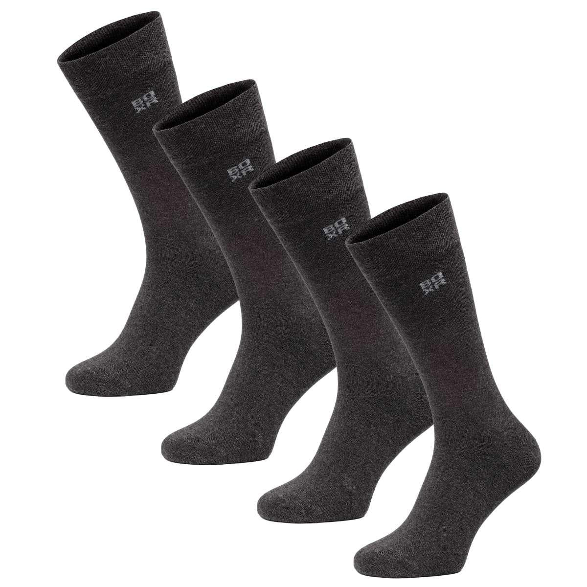 BOXR | Bamboe Sokken 4-Pack Antraciet