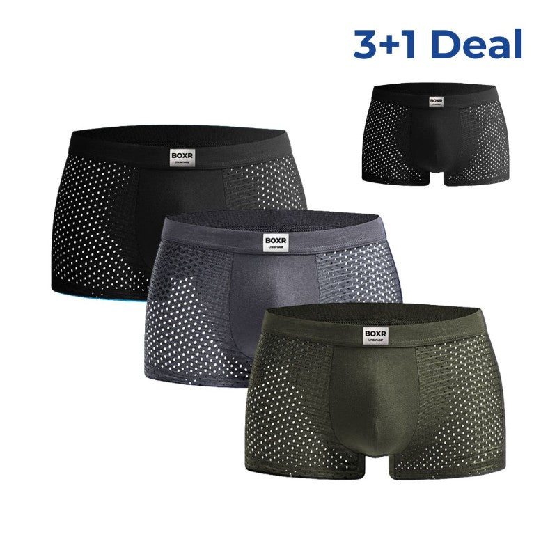 BOXR | Bamboe Boxers 3+1 GRATIS