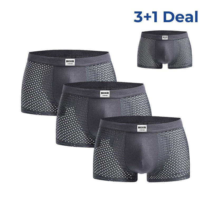 BOXR | Bamboe Boxers 3+1 GRATIS