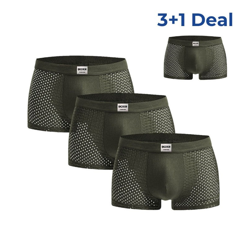BOXR | Bamboe Boxers 3+1 GRATIS