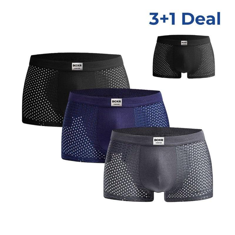 BOXR | Bamboe Boxers 3+1 GRATIS