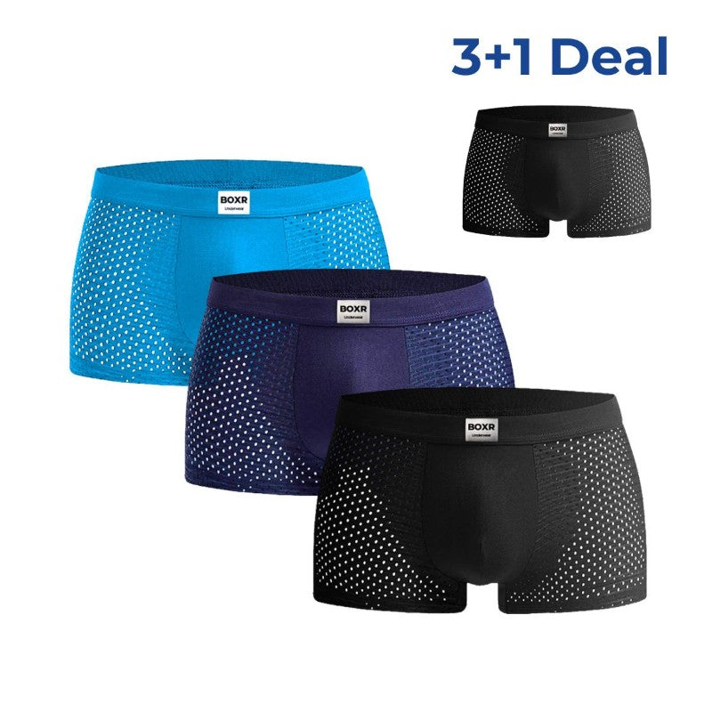 BOXR | Bamboe Boxers 3+1 GRATIS