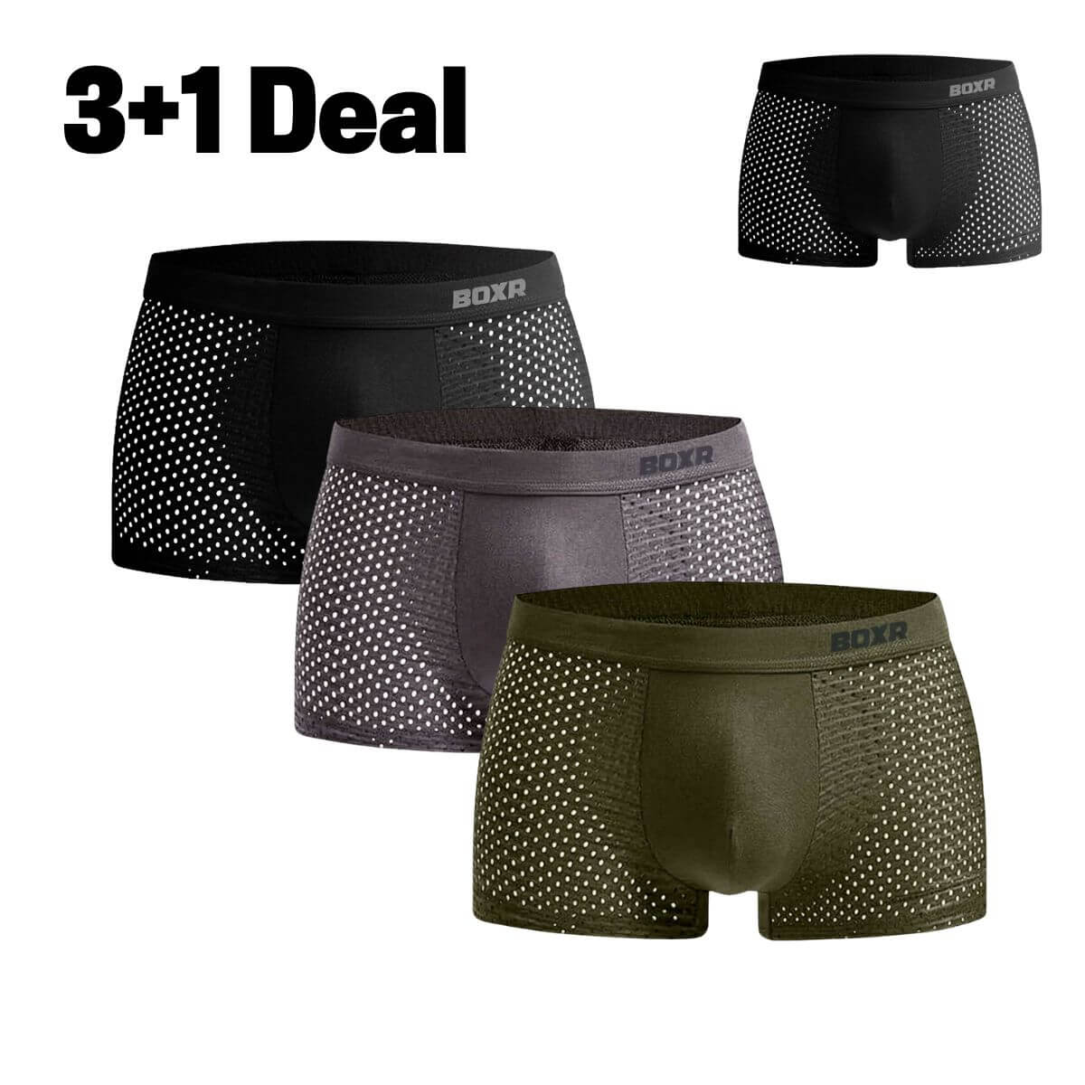 BOXR | Bamboe Boxers 2.0 - 3+1 GRATIS