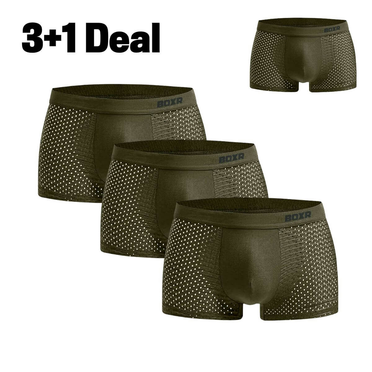 BOXR | Bamboe Boxers 2.0 - 3+1 GRATIS