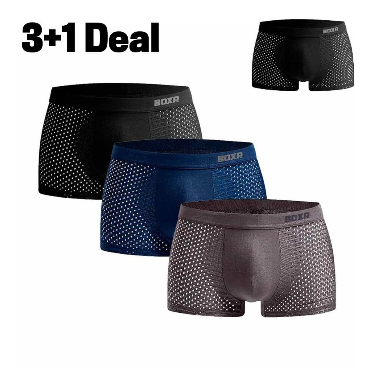 BOXR | Bamboe Boxers 2.0 - 3+1 GRATIS