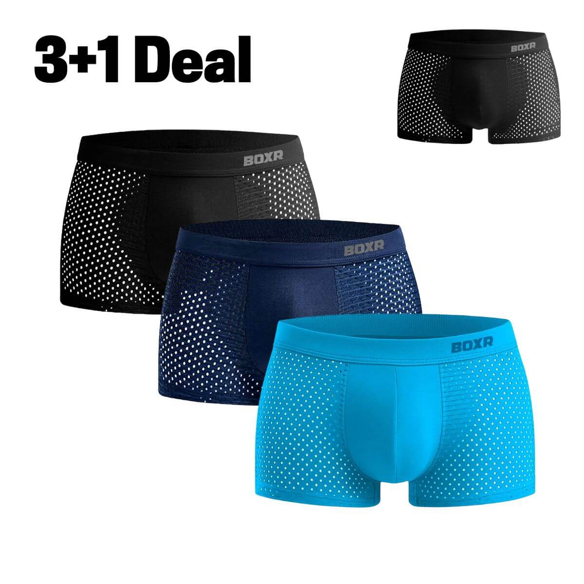 BOXR | Bamboe Boxers 2.0 - 3+1 GRATIS
