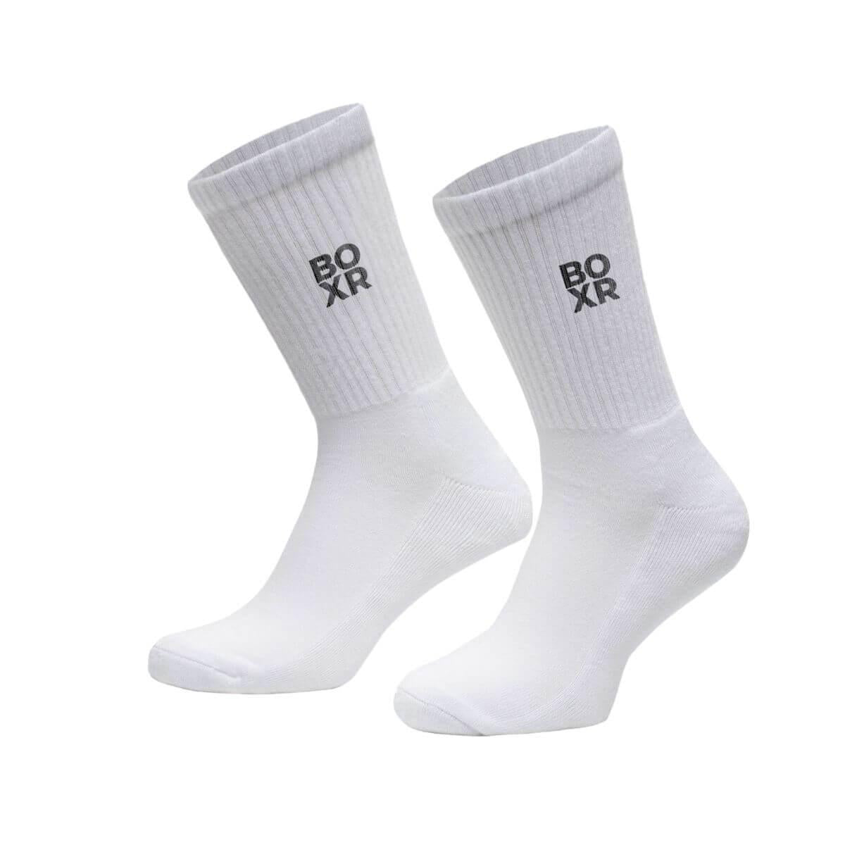 BOXR | Bamboe Sport Sokken 2-Pack Wit