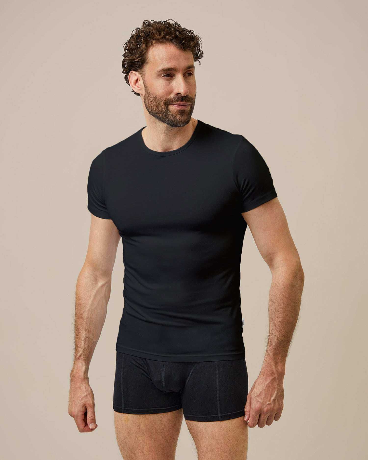 BOXR | Ondershirts 4-Pack Zwart – Buitenbeentjes
