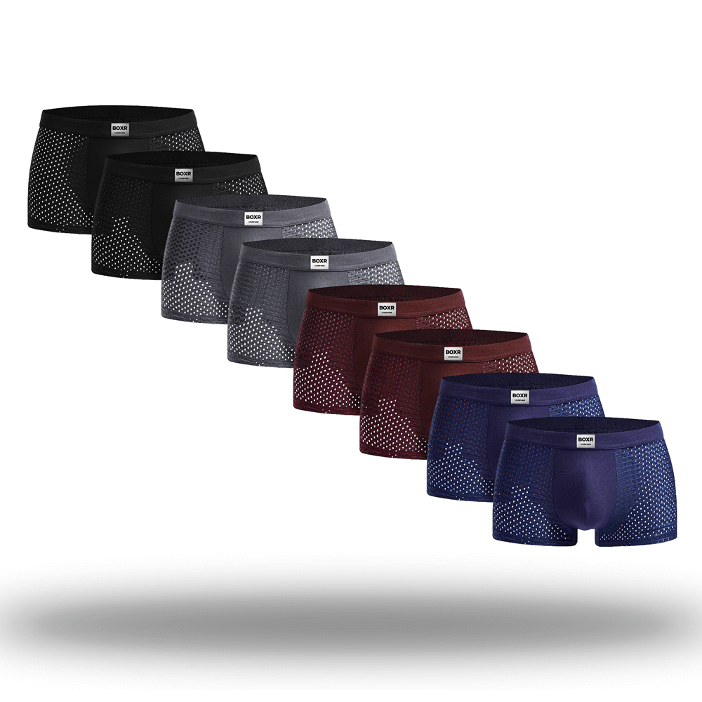 BOXR | Bamboe Boxers 8-Pack Multicolor