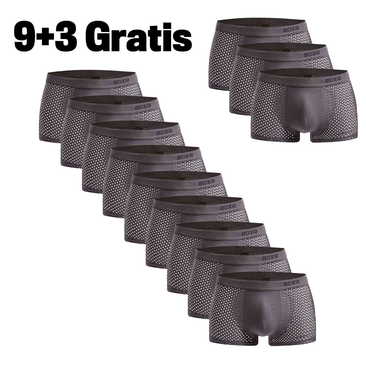 BOXR | Bamboe Boxers 2.0 - 9+3 GRATIS