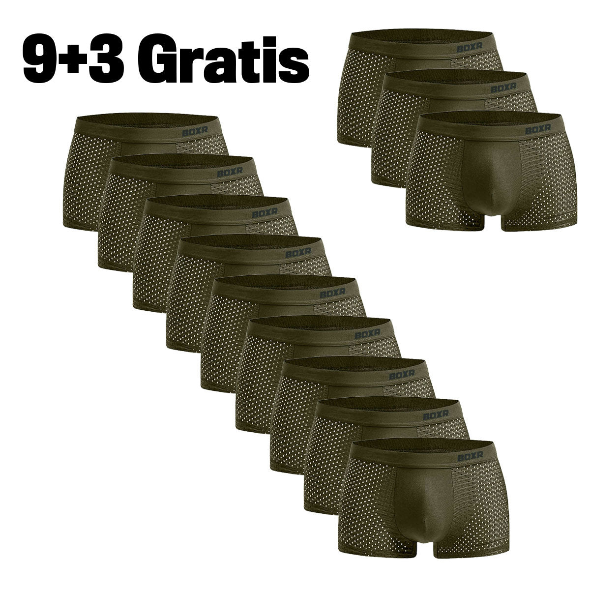 BOXR | Bamboe Boxers 2.0 - 9+3 GRATIS
