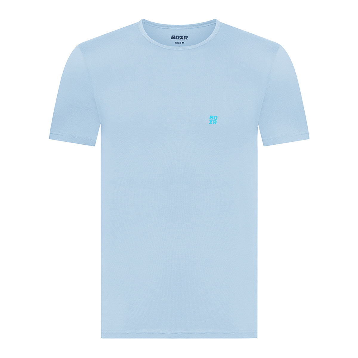 BOXR | Bamboe Casual T-Shirt 1-Pack Lichtblauw
