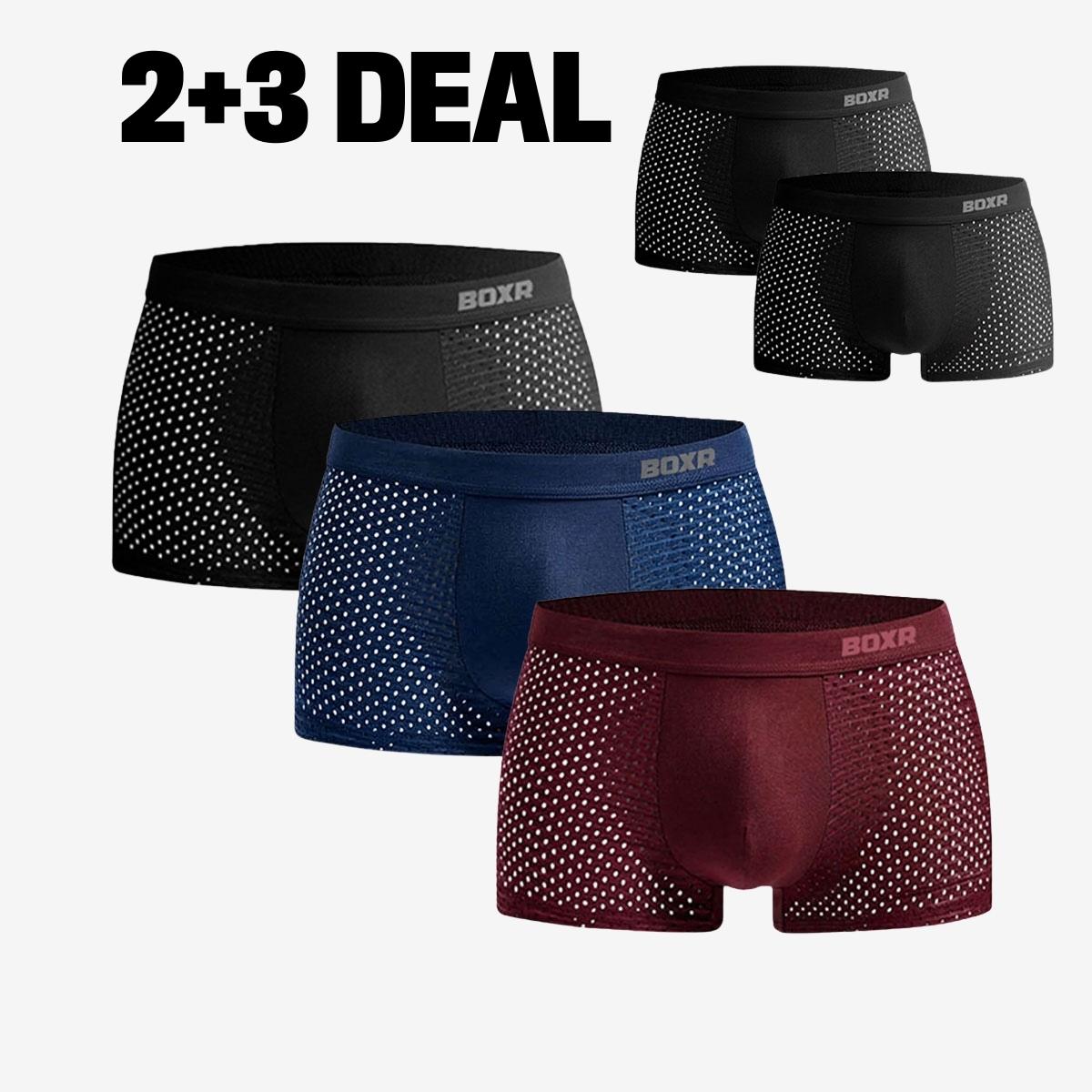 Bamboe Boxershorts Original 2+3 GRATIS