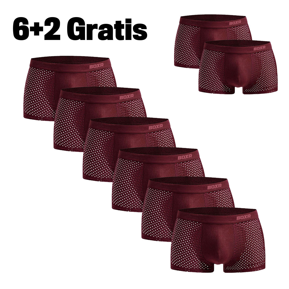 BOXR | Bamboe Boxers 2.0 - 6+2 GRATIS