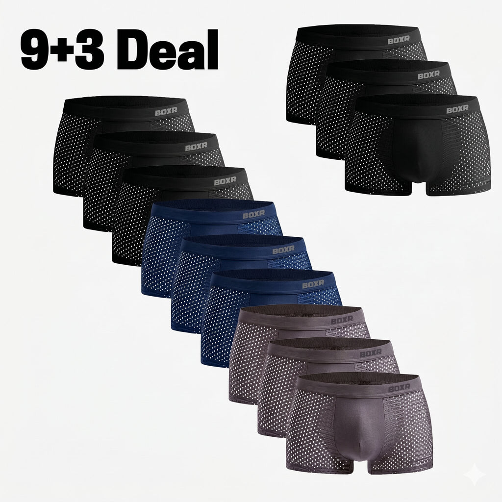Bamboe Boxershorts Original 9+3 GRATIS