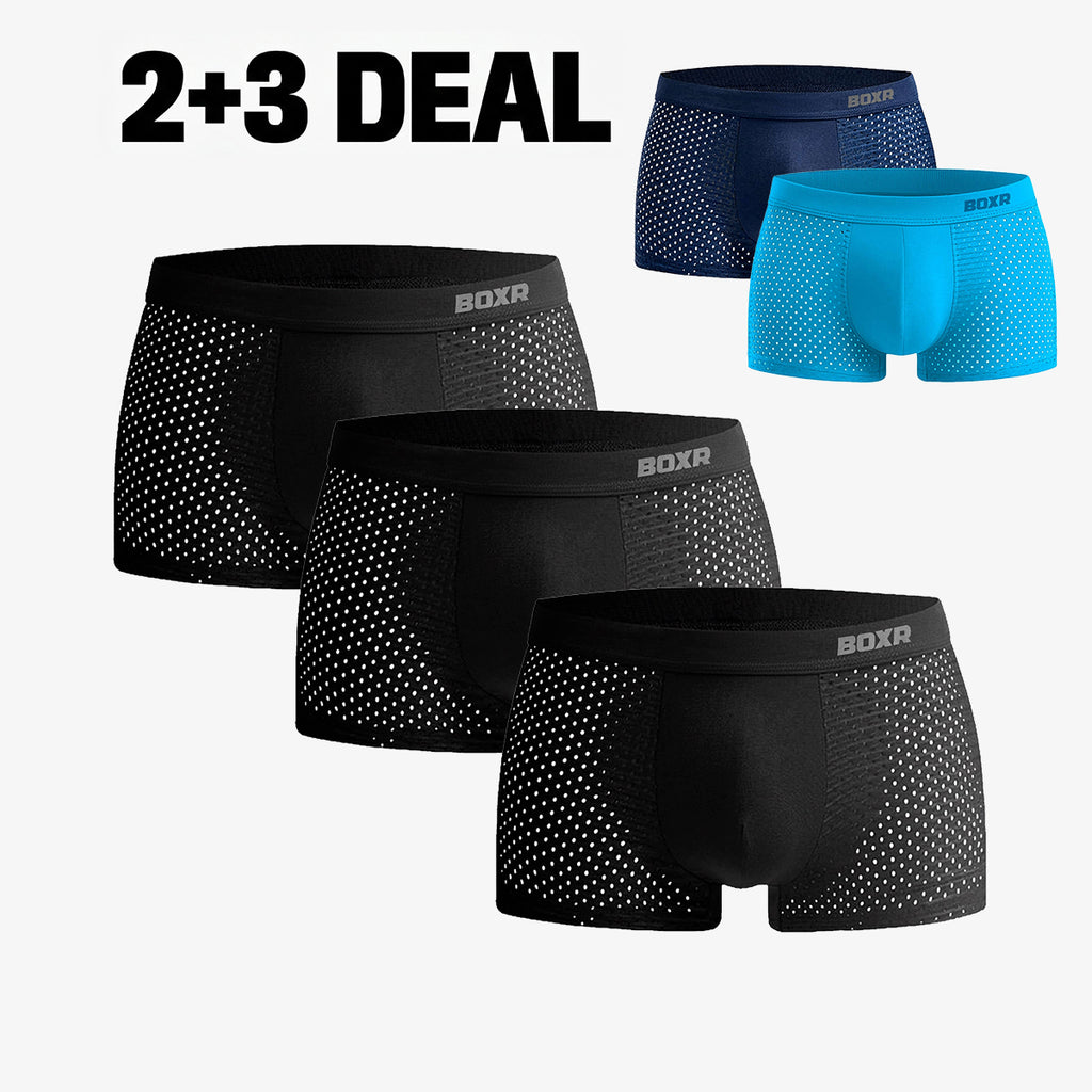 Bamboe Boxershorts Original 2+3 GRATIS