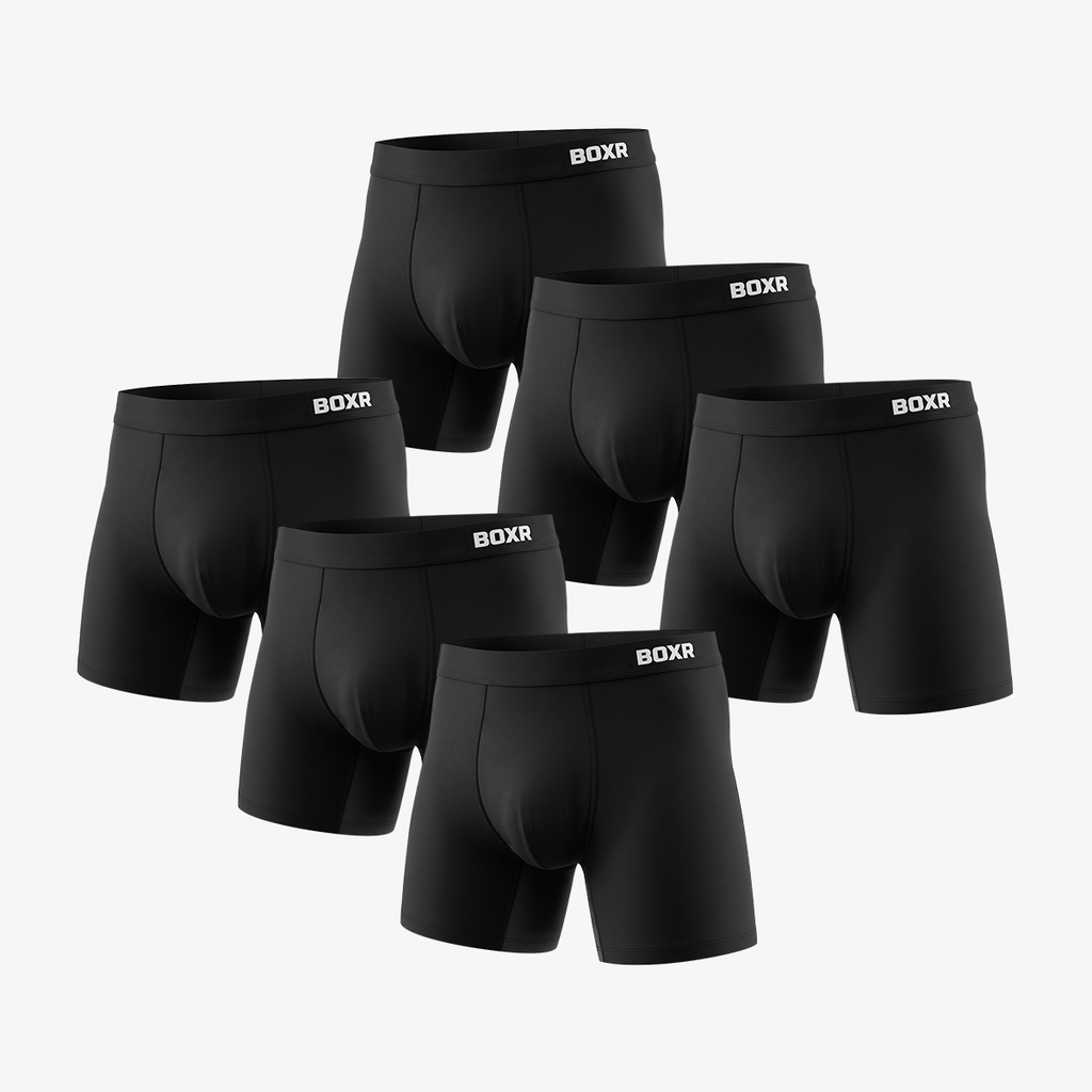 Bamboe boxershorts Active 6-pack 