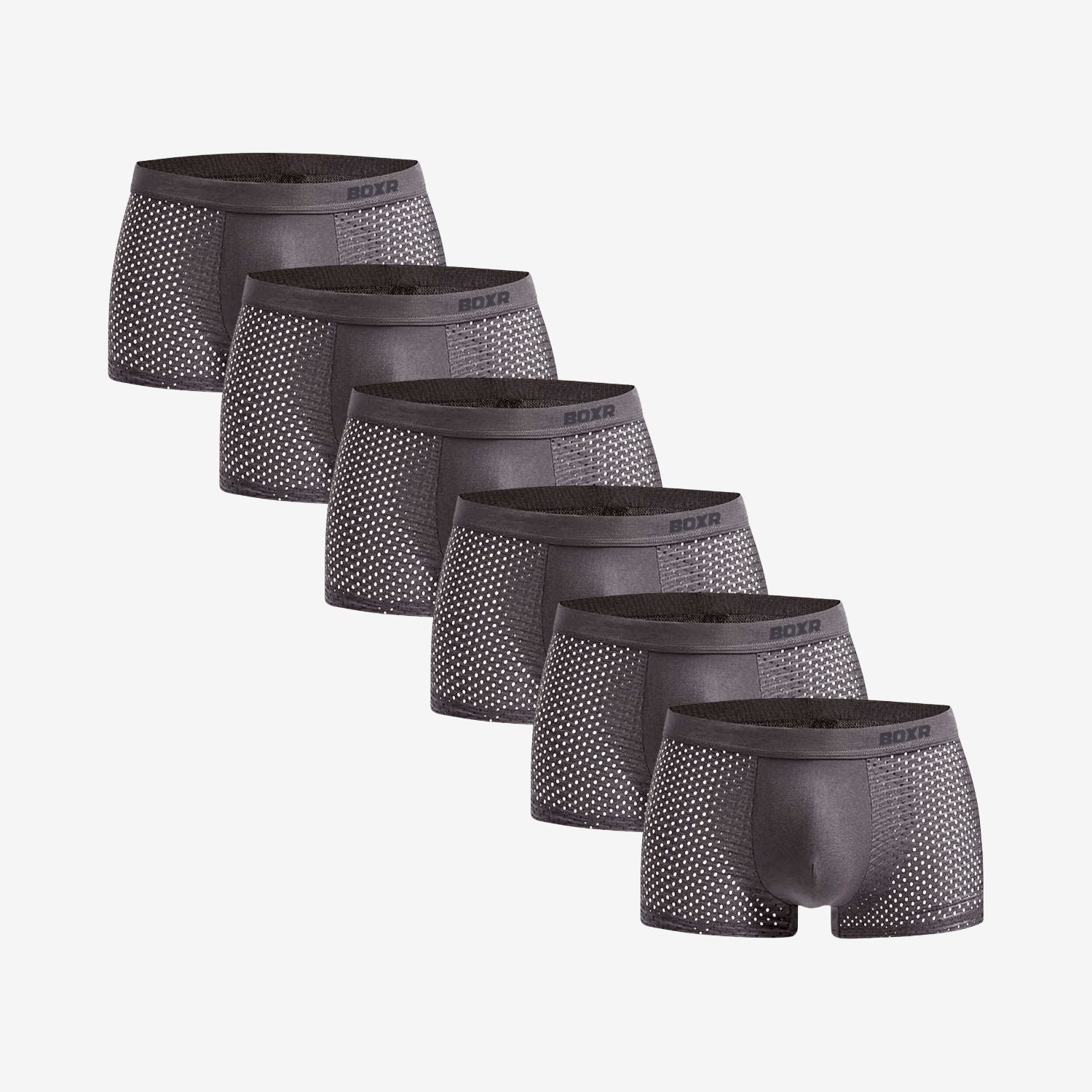 Bamboe boxershorts Original 6-Pack