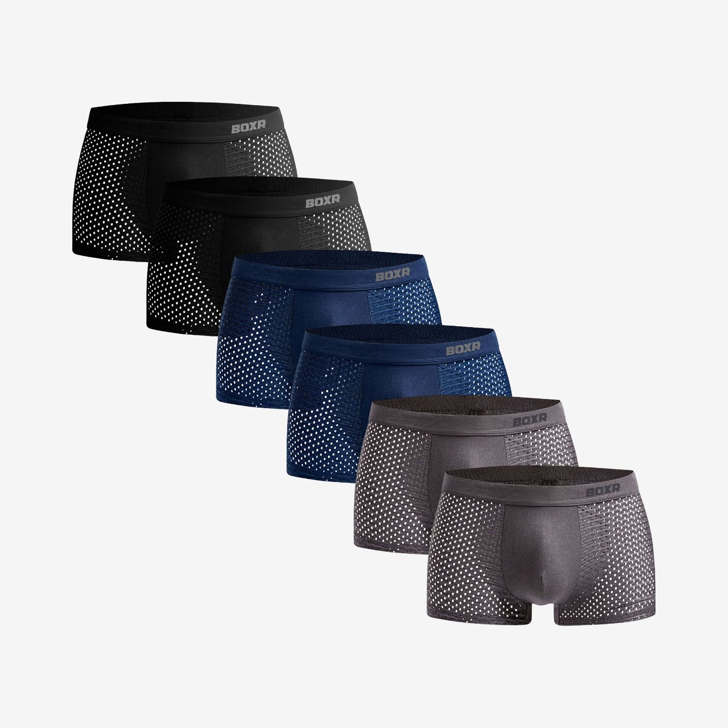 Bamboe Boxershorts Original Multicolor 6-pack
