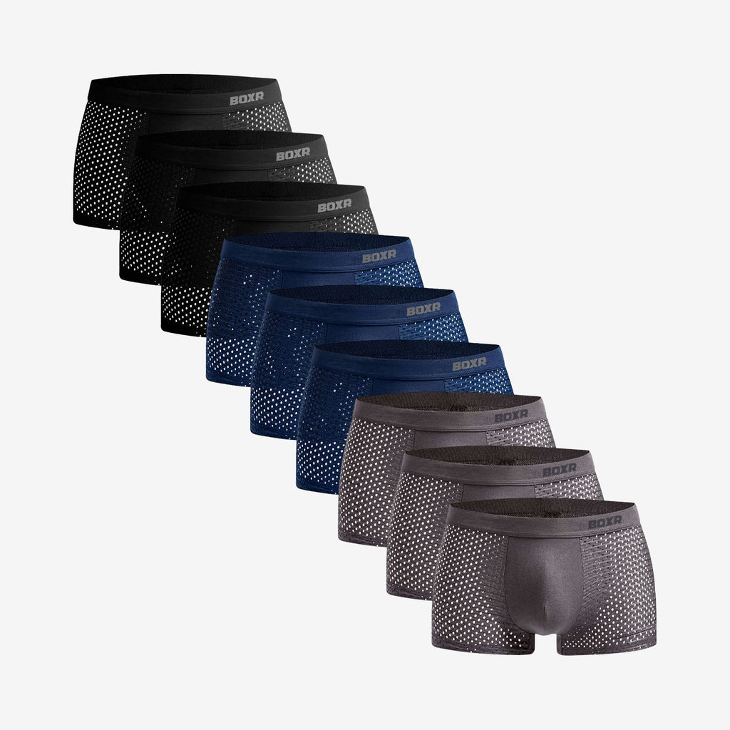 Bamboe Boxershorts Original 9-pack