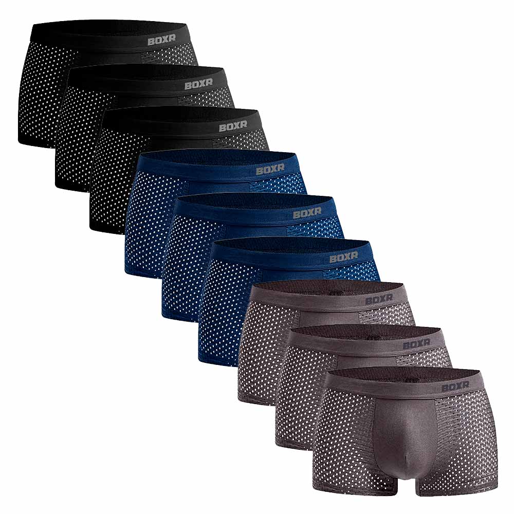 BOXR | Bamboe Boxers 2.0 - 9-Pack - Originals