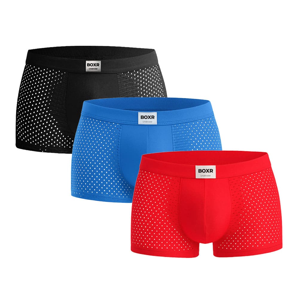 BOXR | Bamboe Boxers 3-Pack Fris