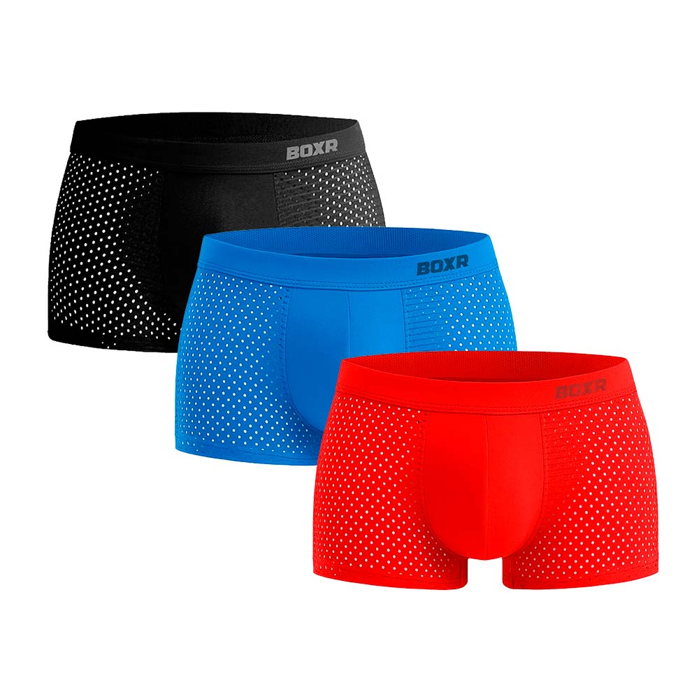 BOXR | Bamboe Boxers 2.0 - 3-Pack - Fris