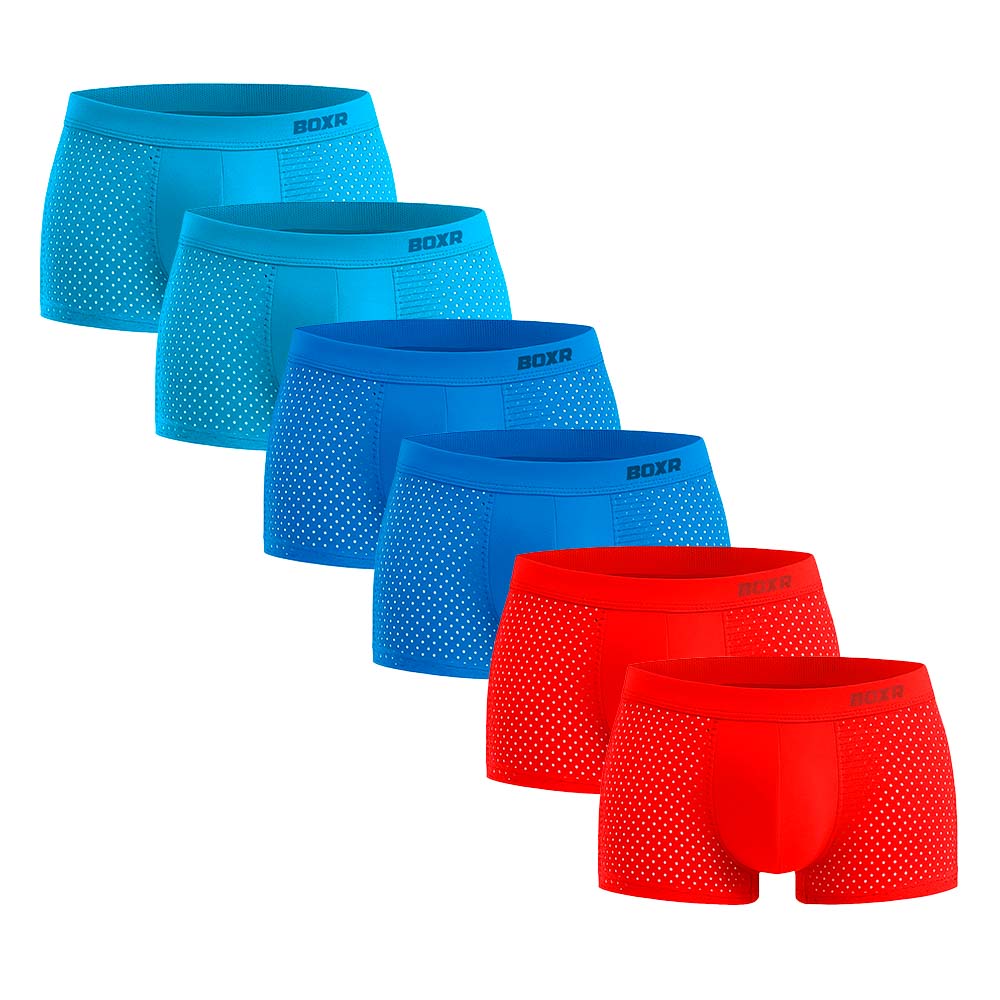 BOXR | Bamboe Boxers 2.0 - 6-Pack - Zomers