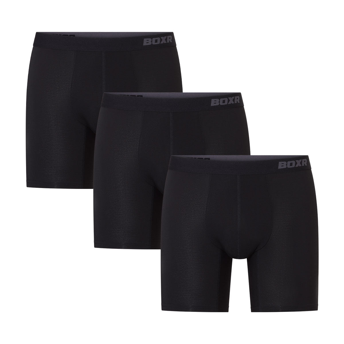 BOXR | Bamboe Boxershort Pro - 3-Pack - Zwart