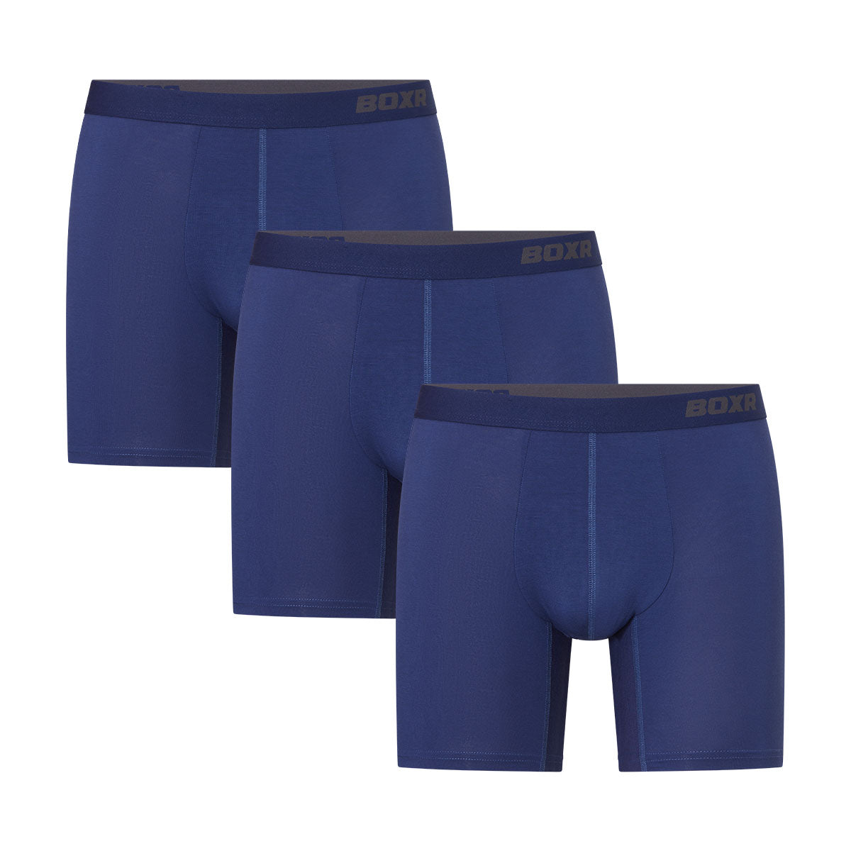 BOXR | Bamboe Boxershort Pro - 3-Pack - Blauw