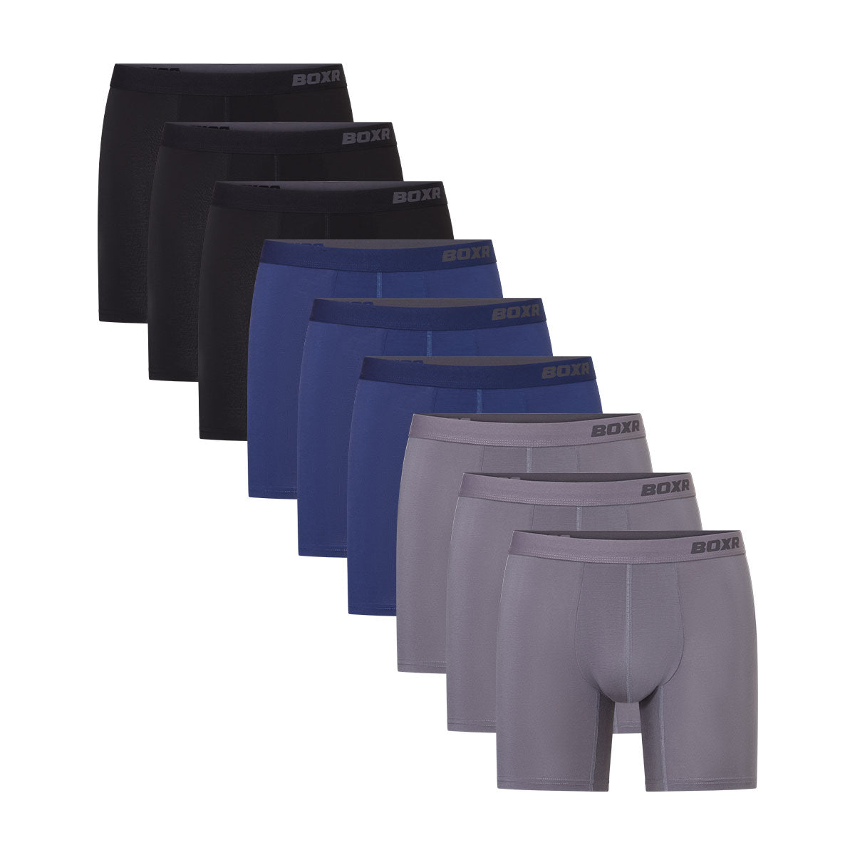 BOXR | Bamboe Boxershort Pro - 9-Pack - Originals