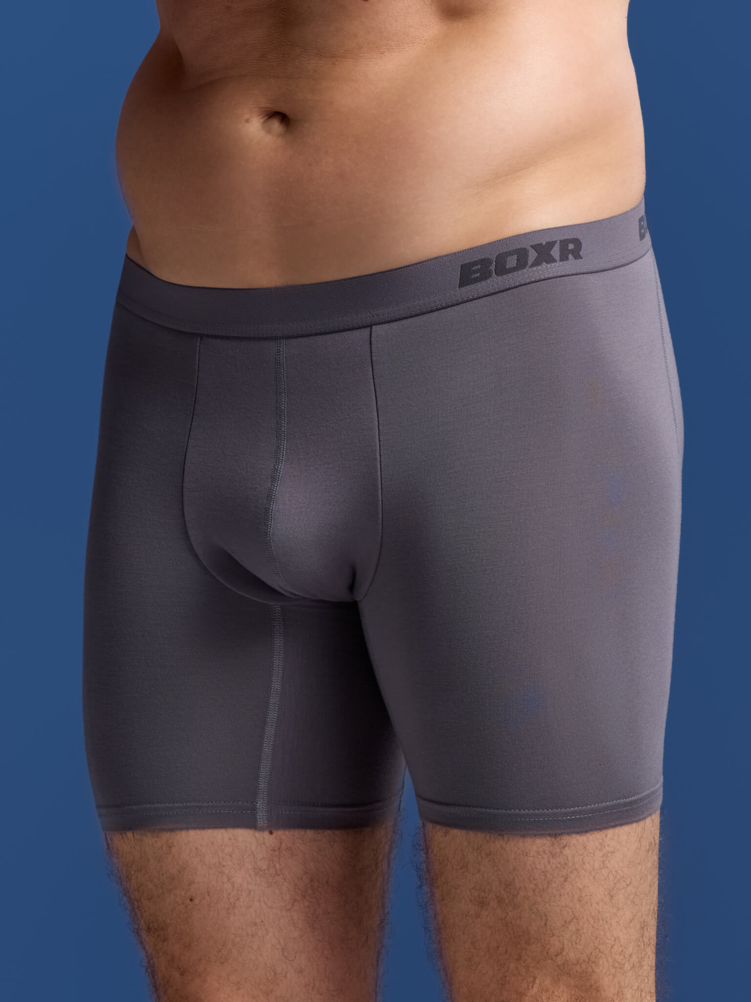 BOXR | Bamboe Boxershort Pro - 3-Pack - Grijs