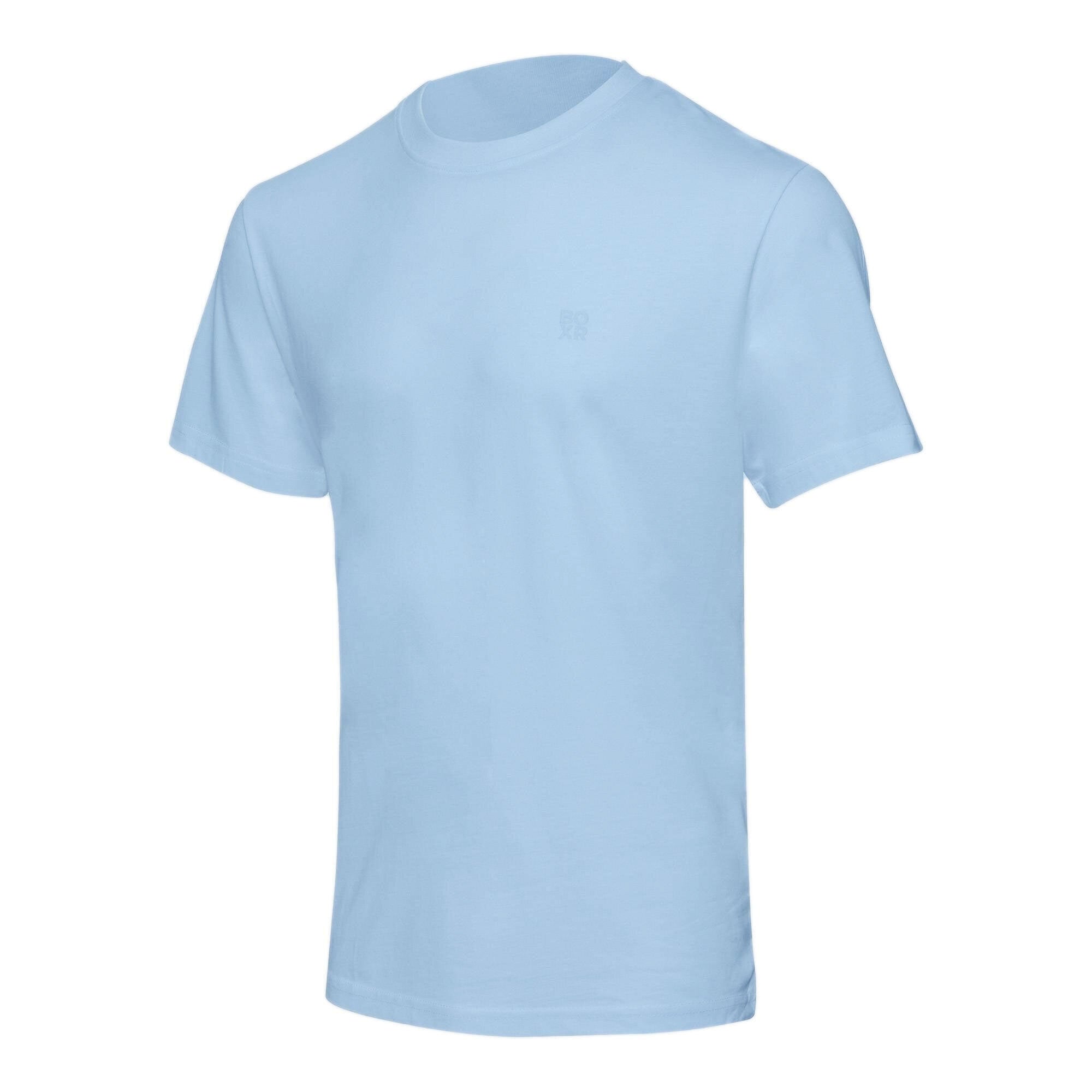 BOXR | Bamboe Casual T-Shirt 1-Pack Lichtblauw