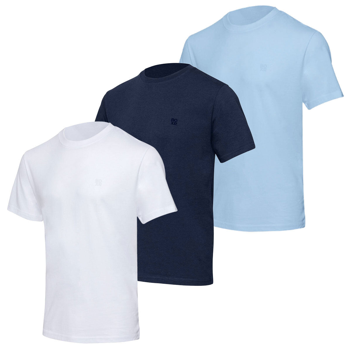 BOXR | Bamboe Casual T-Shirt 3-Pack Multicolor
