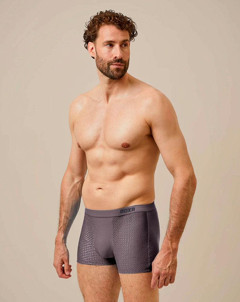 BOXR | Bamboe Boxers 2.0 - 9-Pack - Grijs