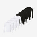 Bamboe Ondershirts Lange Mouwen 8-pack