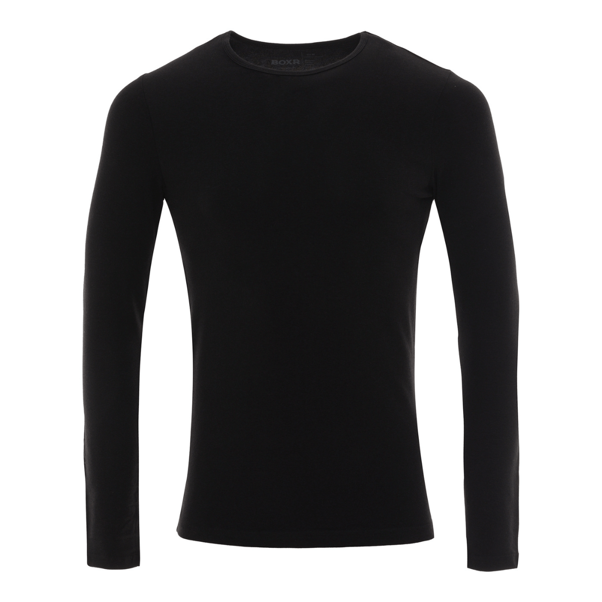BOXR | Bamboe T-Shirt Longsleeve 2-Pack Zwart