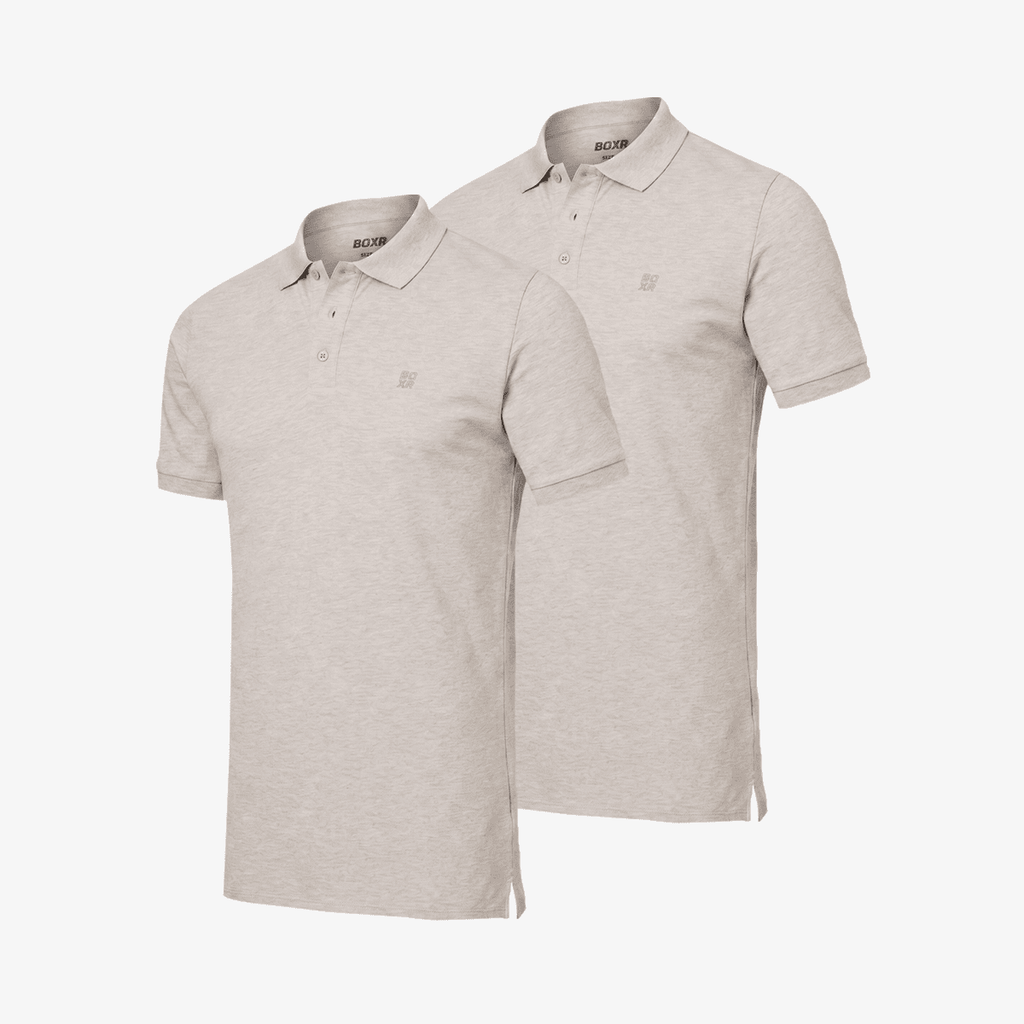 Bamboe Polo's 2-pack