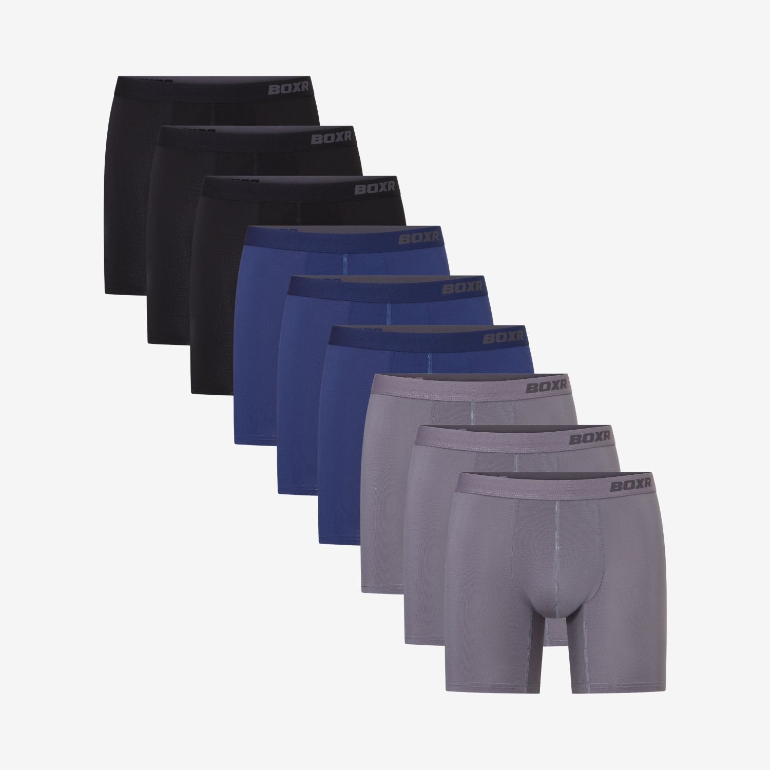 Bamboe Boxershorts Pro 9-pack